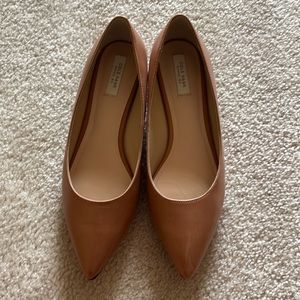 Cole haan nude leather shoes with low heel